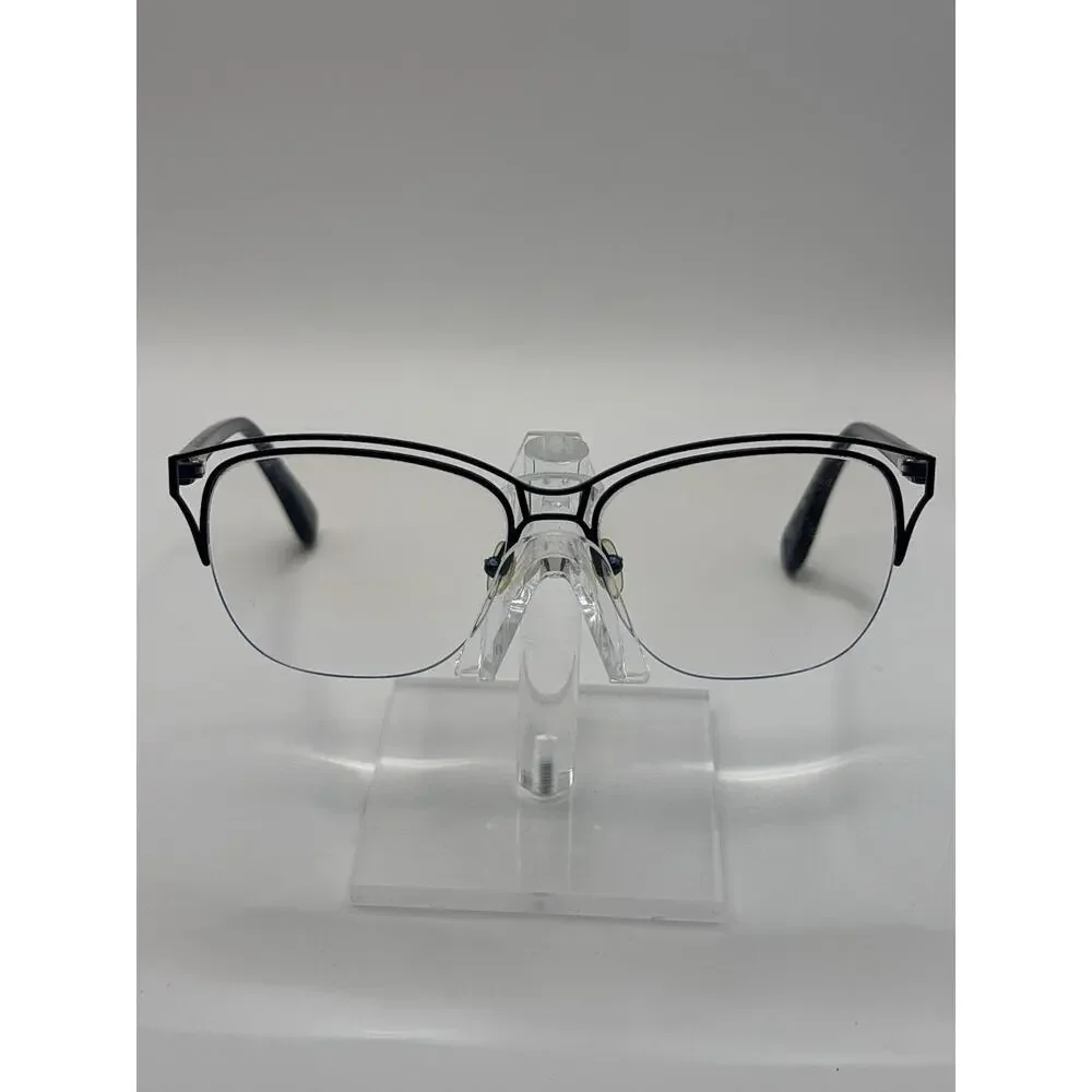 Kensie Highlighter Eyeglasses Blue Semi Rimless Frame 55-16-140 Women's